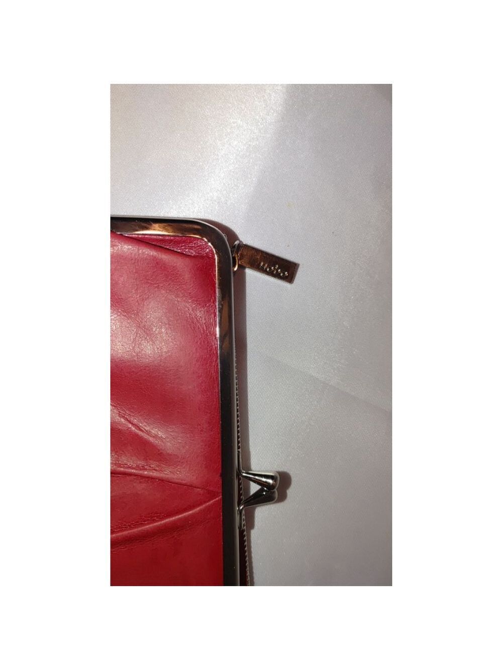 HOBO International Red Leather Wallet Clutch - Picture 2 of 10